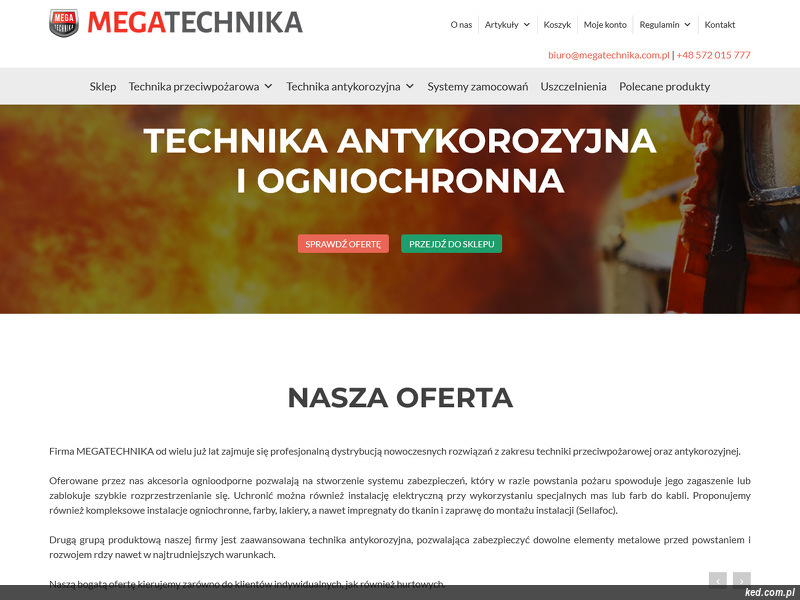 Megatechnika strona www