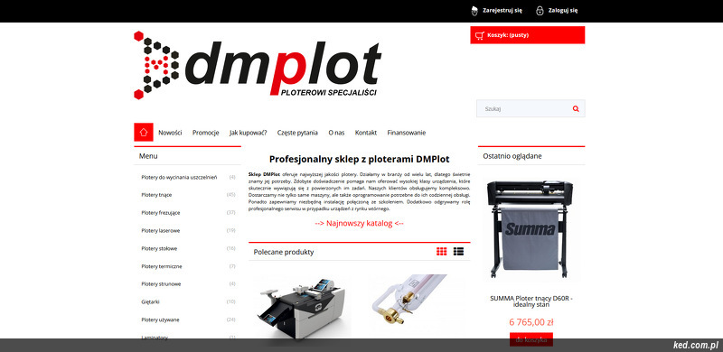 DMPlot Sp. z o.o. Sp.k. strona www