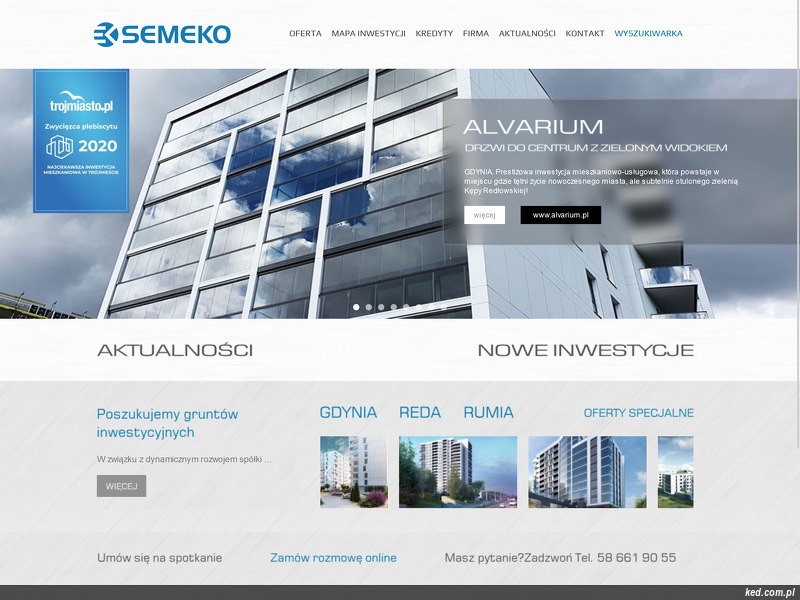 SEMEKO Grupa Inwestycyjna S.A strona www
