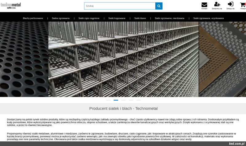 Technometal strona www